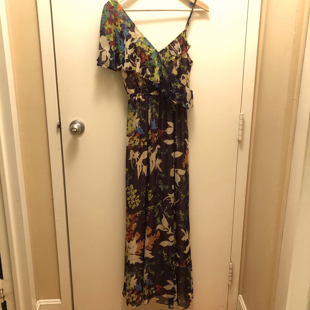 Frock by Tracy Reese Silk Maxi Gown Size P (0-2)